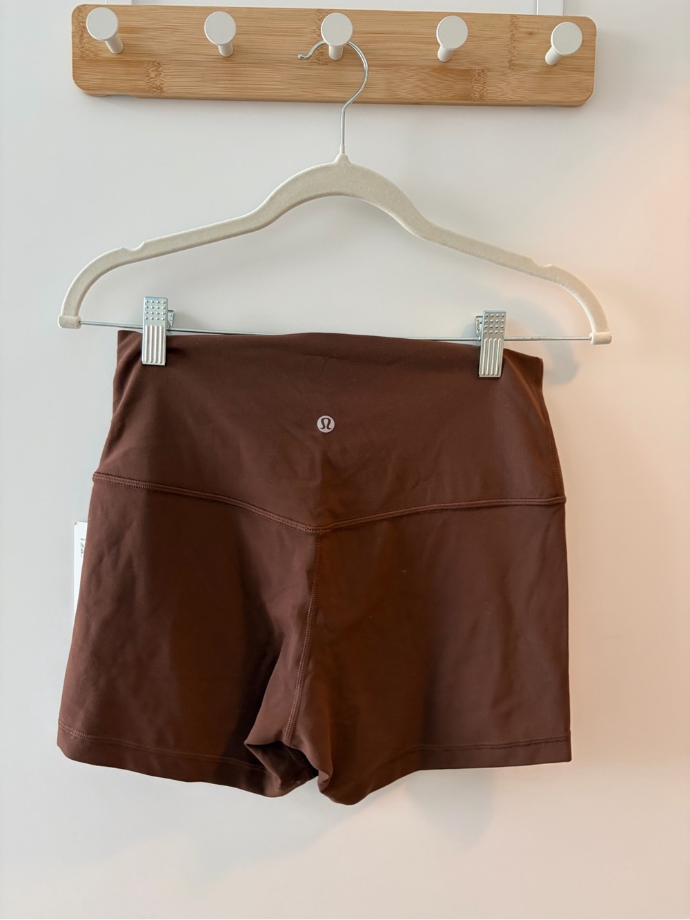lululemon athletica Java Brown Align Bike Shorts 4”
